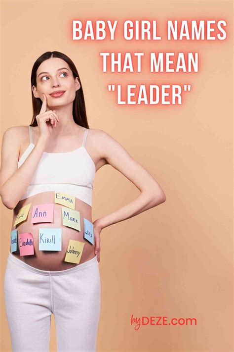 130 Cool Names For Leaders (kids names, synonyms & more) - byDeze