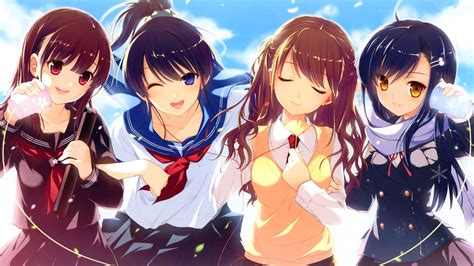 Anime Cute Girls High School Wallpapers - Wallpaper Cave