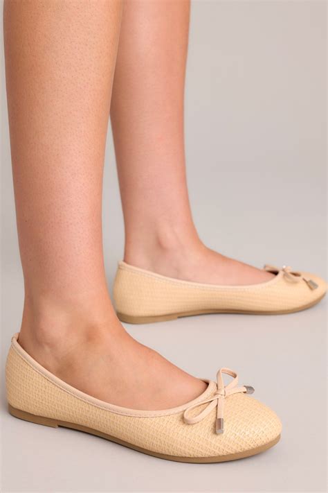 Timeless Beige Ballet Flats - All Flats | Red Dress