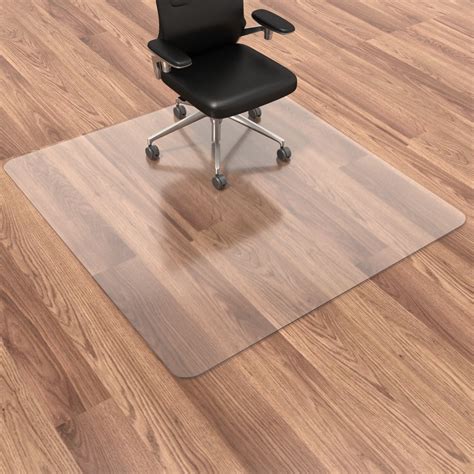 HOMEK Office Chair Mat for Hardwood Floor - Easy Glide Computer Desk ...