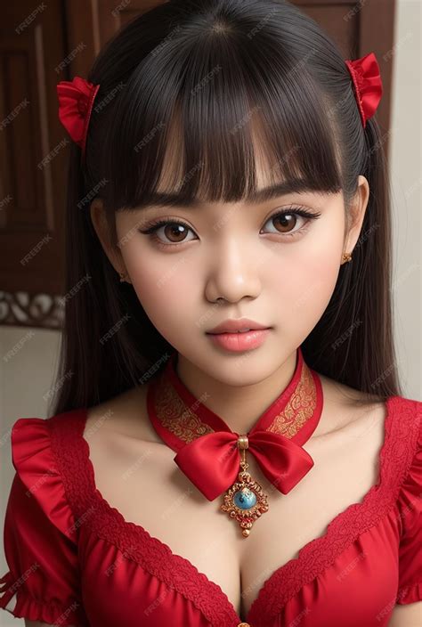 Premium AI Image | A cute beautiful woman face Photo Ai Generated