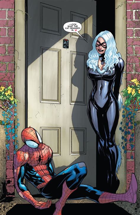 The Amazing Spider-Man (2018) #51 | Black cat marvel, Spiderman black ...