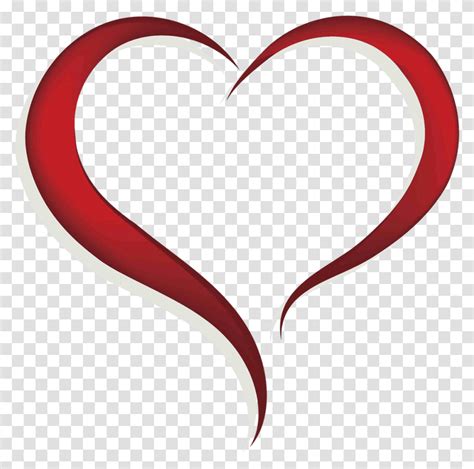 Heart Valentine Clip Art Open Heart Clip Art Transparent Png - Pngset.com