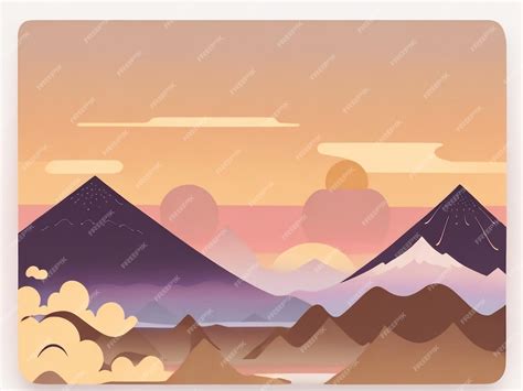 Premium Photo | Summit Symphony A Breathtaking Aerial Drawing of ...