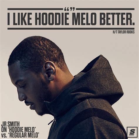 Hoodie Melo all the way. | theScore | Scoopnest