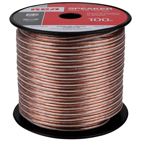 Audtek 16 AWG CCA Speaker Wire 100 ft. Spool