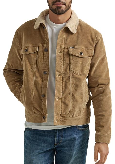 Wrangler® Men's Sherpa Lined Trucker Jacket | Belk