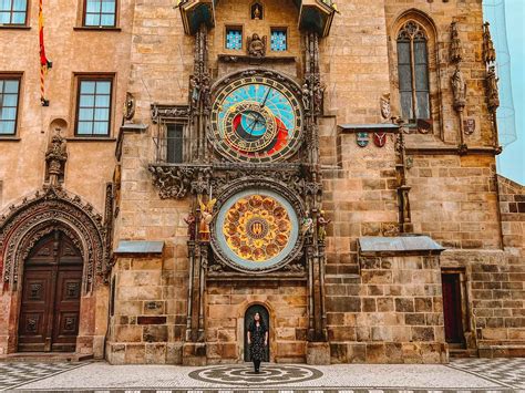 Astronomical Clock View From Top Of The Astronomical Clock Tower,