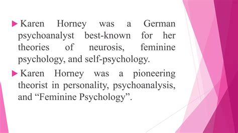 Karen Horney | PPTX