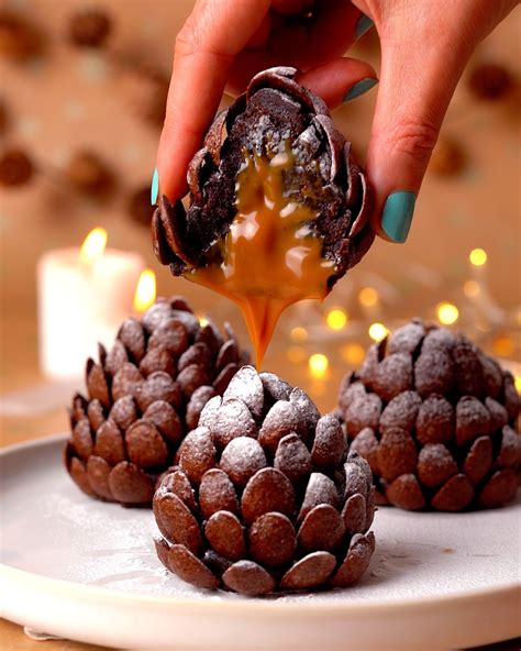 Edible Brownie Pine Cones - Ems Foodie Fix