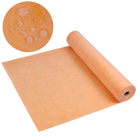Waterproof Membrane for Shower 3.3 FT x 33 FT 108 SQ FT 20mil ...