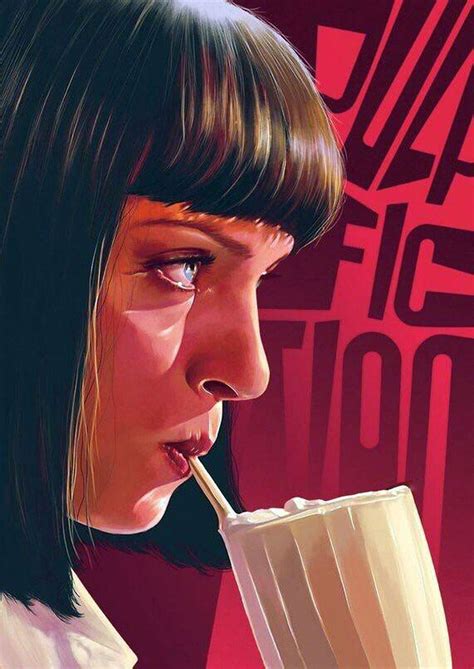 Pulp Fiction Uma Thurman Poster
