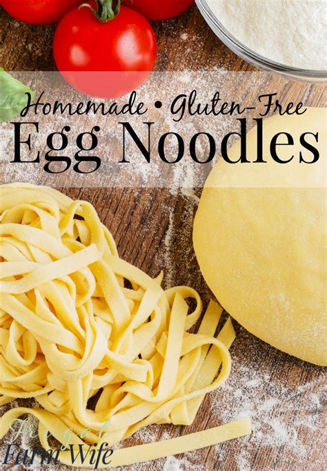 Gluten-Free Egg Noodles - The Frugal Farm Wife | Recipe | Gluten free ...