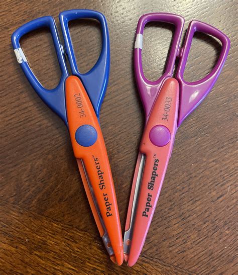 Lot of 2 Provo Craft Paper Shapers Scissors patterns, scrapbooking ...