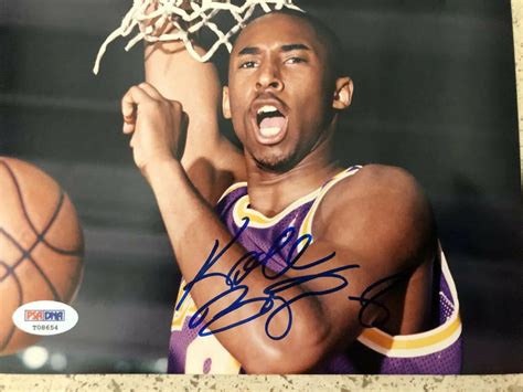 Kobe Bryant Signed Autograph 8x10 Photo Auto PSA DNA Lakers LOA ...