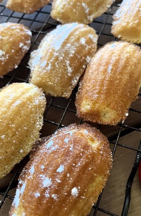 Chile-Infused Honey Madeleines #TheCakeSliceBakers