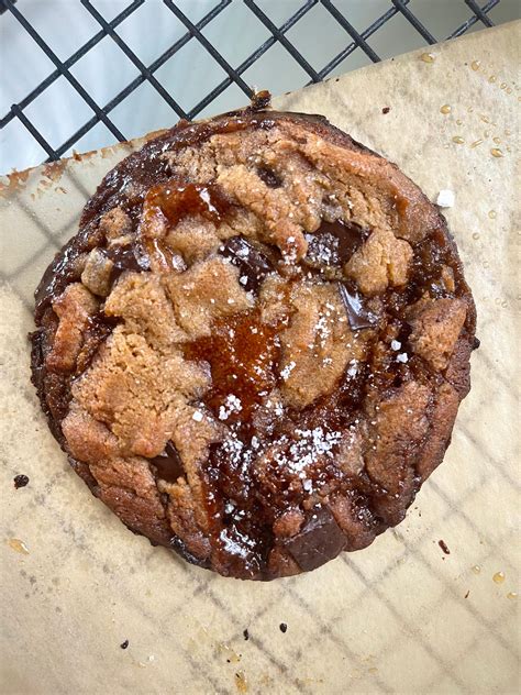 Browned Butter Miso Toffee Chocolate Chip Cookies