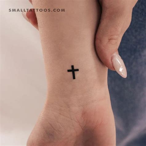 Small, Temporary Symbols of Faith Tattoos - Small Tattoos