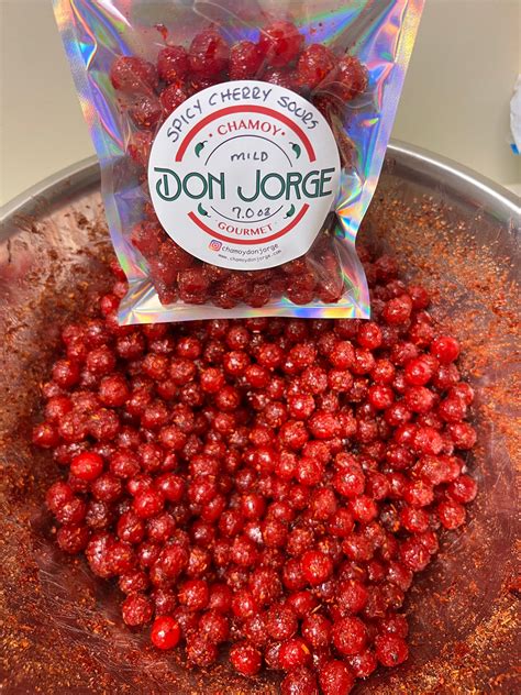 Spicy Cherry Sours Mild Large – Chamoy Don Jorge