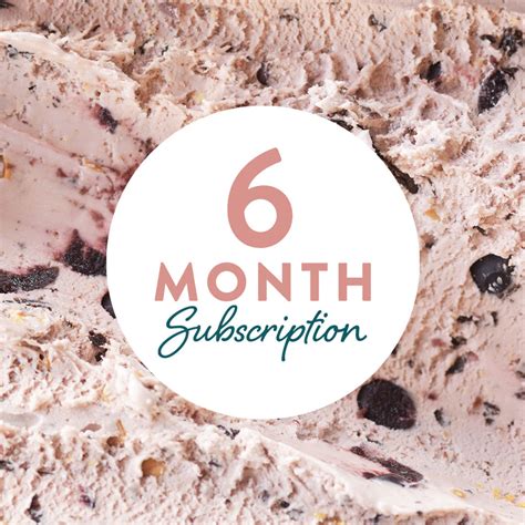 6 Month Ice Cream Subscription - Ice Cream Flavors of the Month Club ...