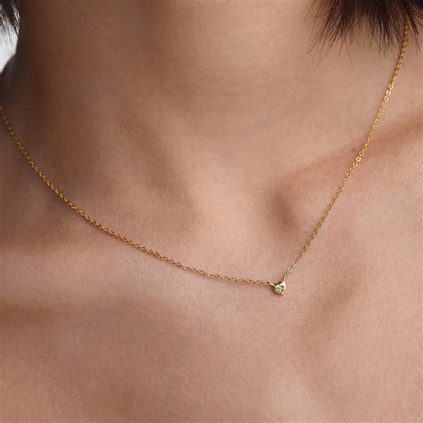 Mini Heart Necklace - Gold – Saint Valentine Jewellery