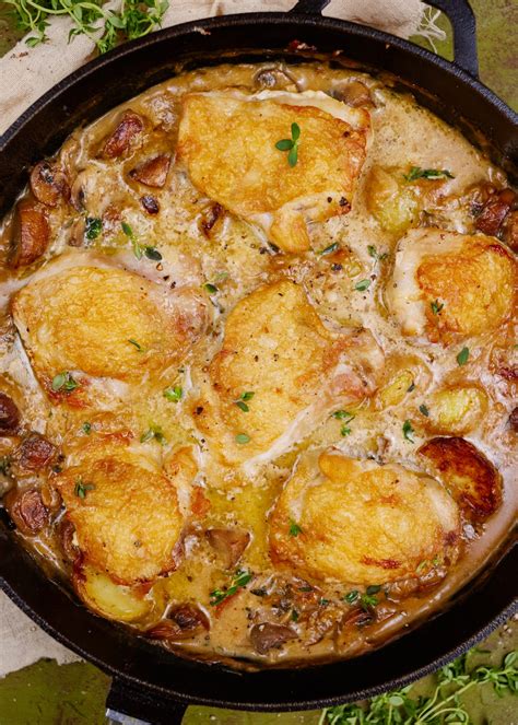 Chicken Thighs Mushroom Soup Casserole at Gail Hendershot blog