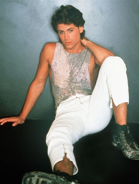 Rob Lowe photographed by Douglas Kirkland, 1986 | Rob lowe, Rob lowe ...
