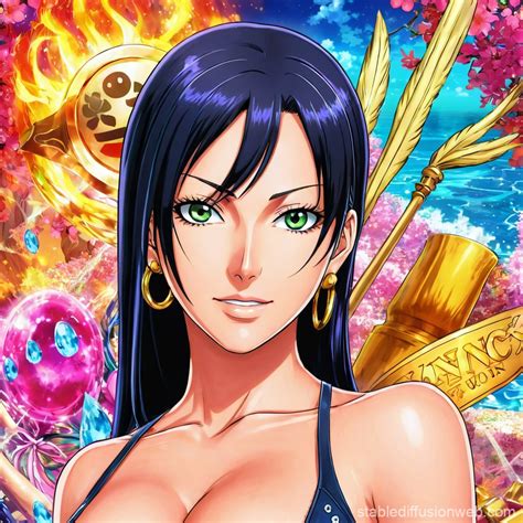 one piece character nico robin as a demon queen Prompts | Stable ...