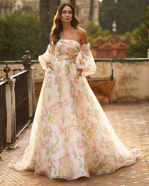 Floral Wedding Dresses: 30 Magical Looks + Faqs