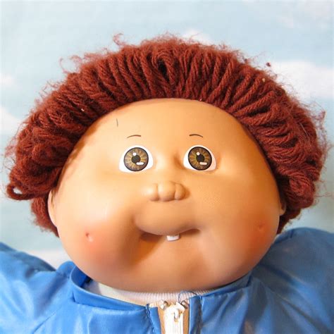 Cabbage Patch Kids Doll - Boy, Golden Brown Hair, Brown Eyes, Tooth ...