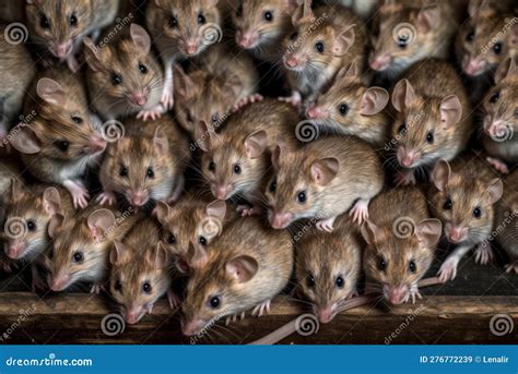 Many mice in the barn stock image. Image of mouse, yield - 276772239