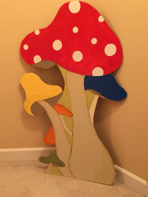 Cardboard Mushroom Costume