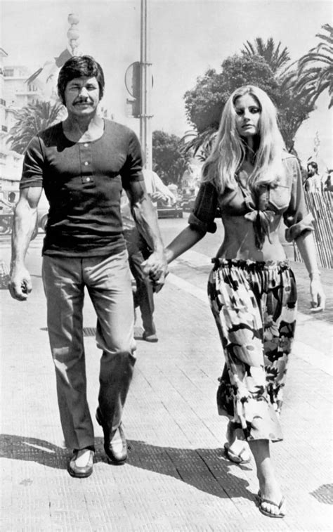 Charles Bronson with Jill Ireland in 1971 | Charles bronson, Bronson, Classic hollywood