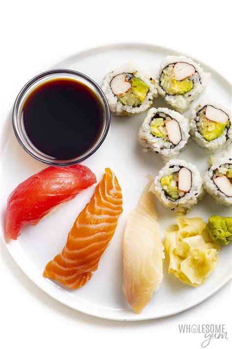 Keto sushi rolls without rice + carbs in sushi - storytellingco