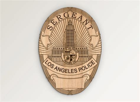 Los Angeles Police Badge