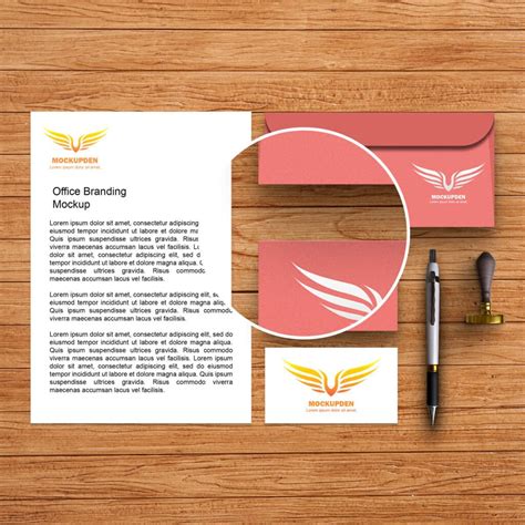 Free Office Branding Mockup PSD Template