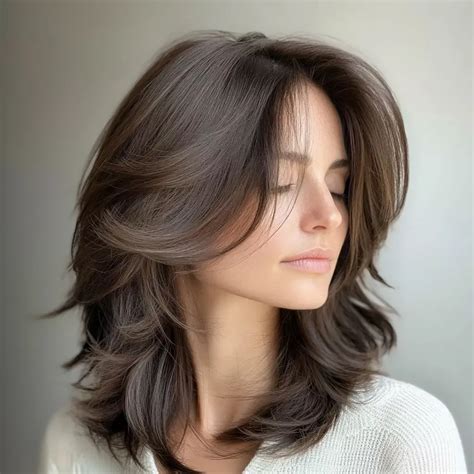 11 Medium Length Hair with Layers | Shoulder length hair cuts, Medium ...