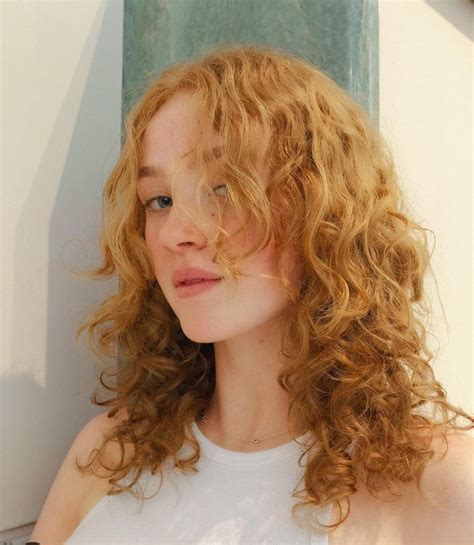 Curly curtain bang | Medium length curly hair, Natural curly hair cuts ...
