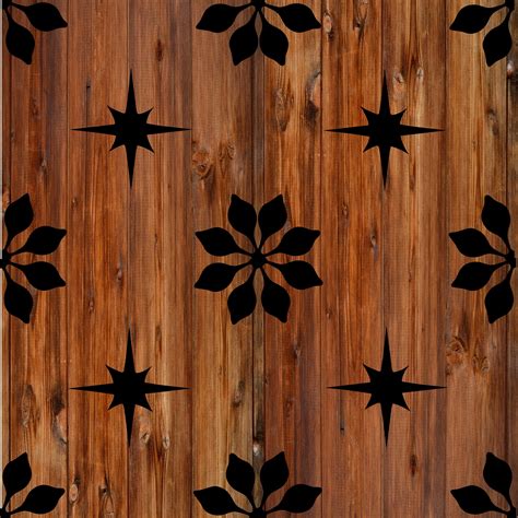 Flower floor tile stencil floor stencil colonial floor stencil ...