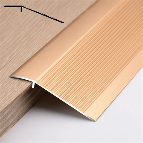 Amazon.com: Aluminium Tile to Laminate Transition Strip 72 in - Non ...