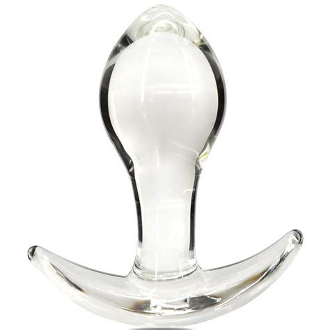 Amazon.com: MEBAULT Glass Anal Plug for Comfortable Long-Term Wear Butt ...