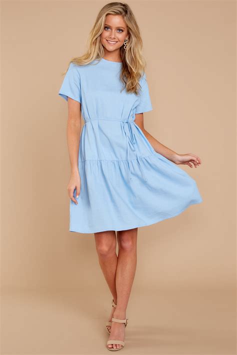 Womens Blue Dress