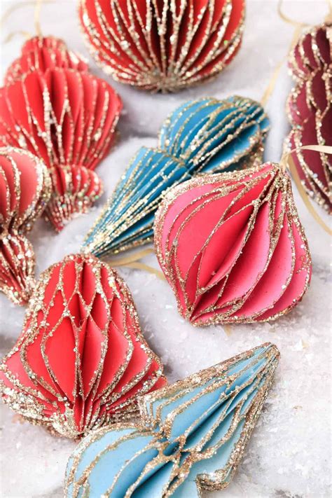 Diy paper honeycomb ornaments – Artofit