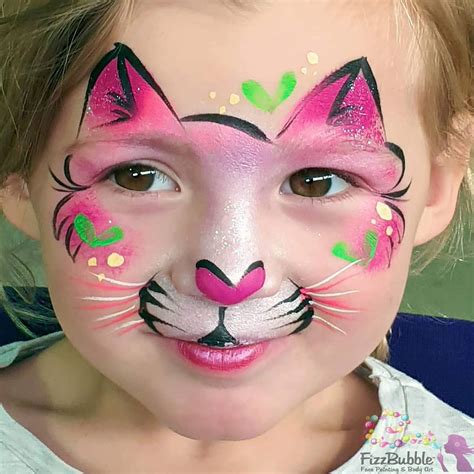 Easy cat face paint - kizachina