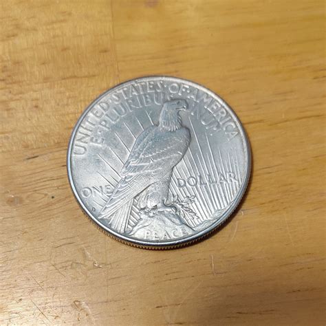 1923 mint S Liberty Peace silver one dollar $1 coin - For Sale, Buy Now ...
