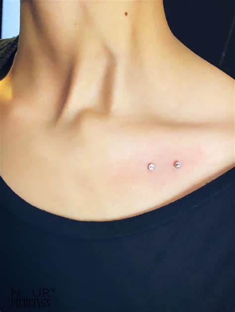 Nour piercing - Collarbone piercing #collarbone... | Facebook