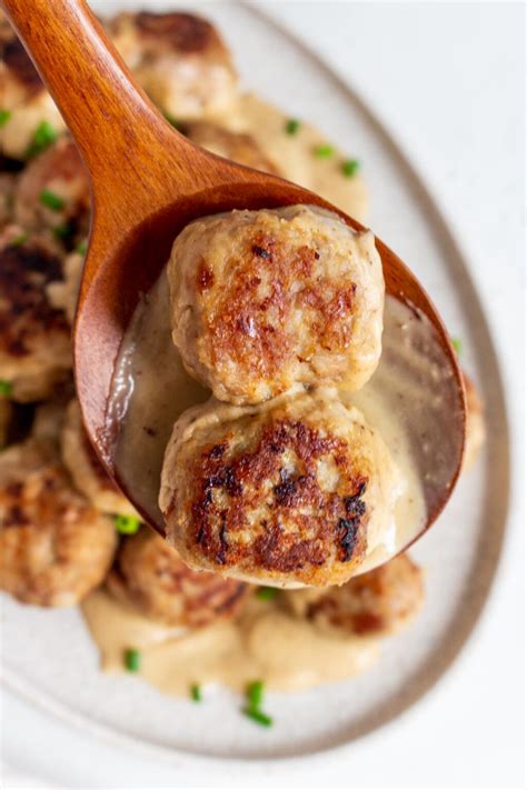 Turkey Swedish Meatballs - Carmy - Easy Healthy-ish Recipes