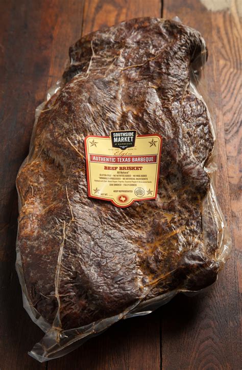Texas Post Oak Smoked Brisket (Whole) | Southside Market & Barbeque