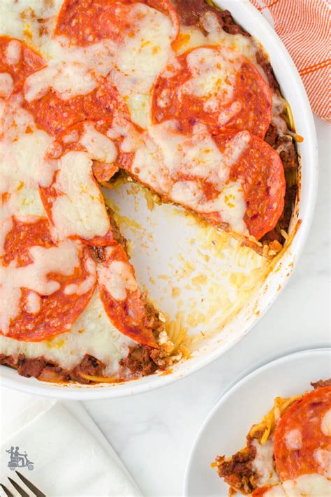 Easy Baked Spaghetti Pie Casserole Recipe