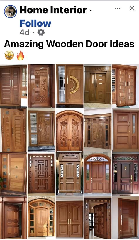 Best door designs for home| Different types of interior door| Main ...